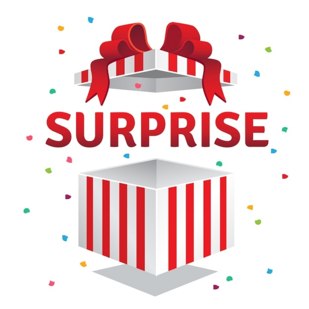 surprise box with women's perfumes